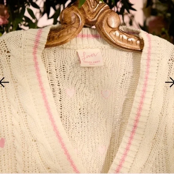 NWT Taylor Swift Lover Cardigan - Picture 3 of 8